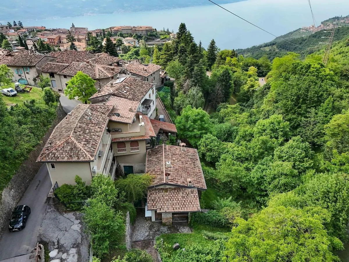 Appartamento Loft Panoramico A Tignale Con Giardino E Parcheggio